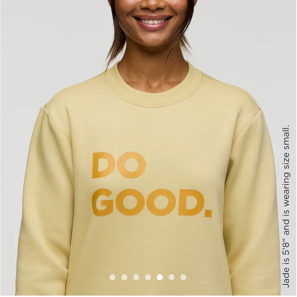 NEW with tags Cotopaxi Do Good Crew Sweatshirt - Women's XS